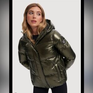 NOIZE Olivemetal Puffer Jacket